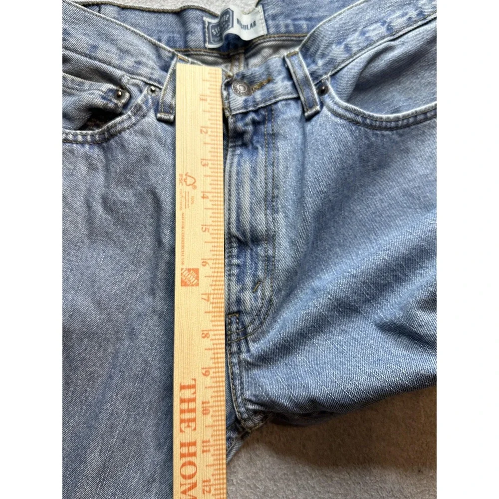 Vintage Levi's Signature Jeans Mens 34x29 Blue Regular Fit Straight Leg Cotton